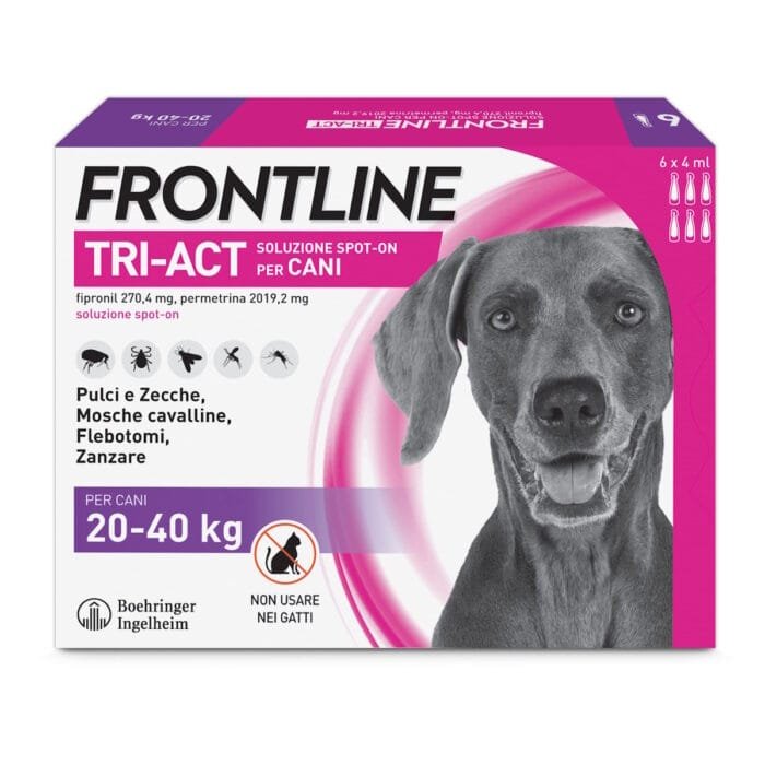 Che differenza c'è tra frontline triact e combo?